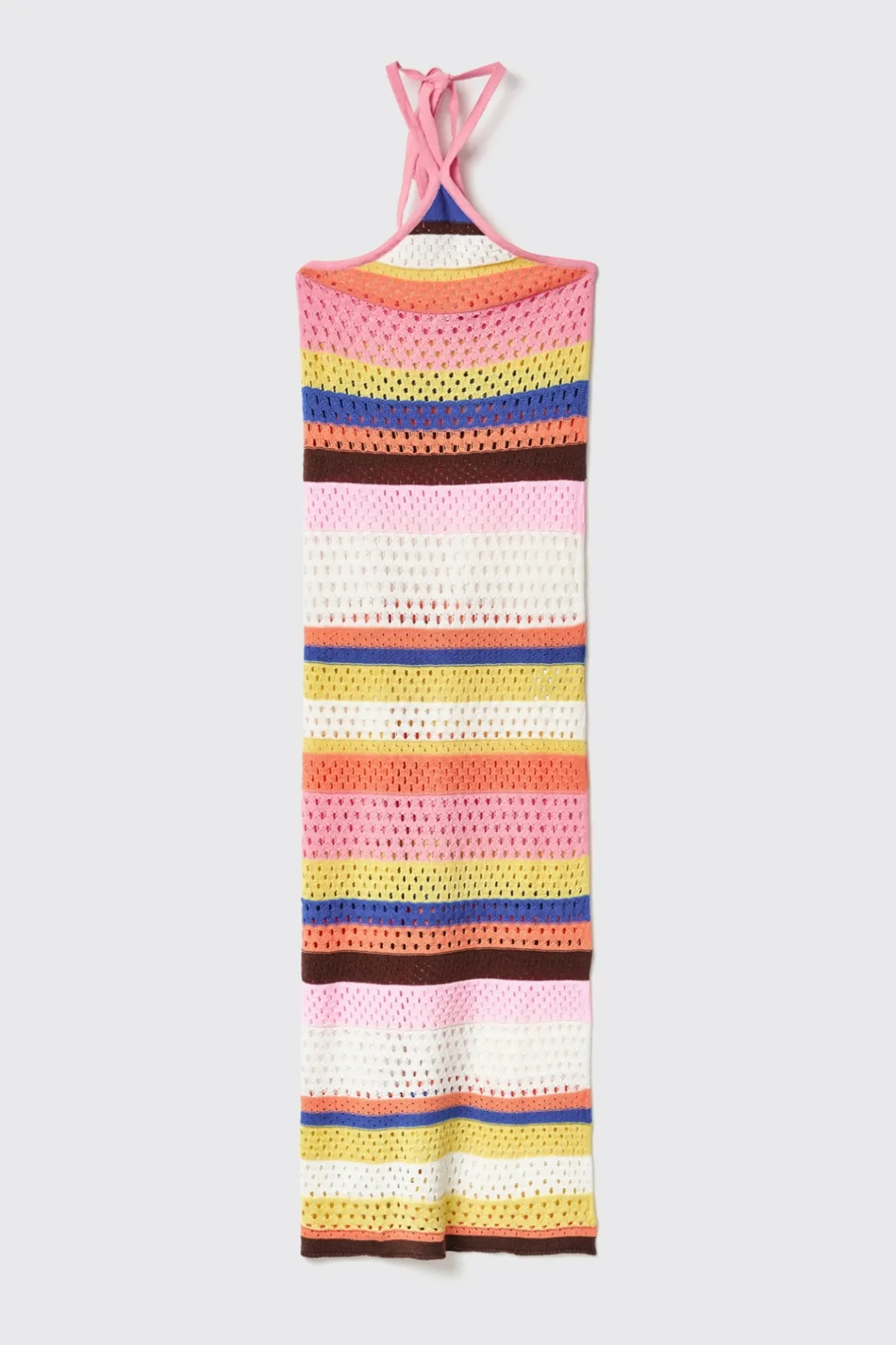 Abiti^Gaëlle Abito a righe multicolor • - Paris Multicolor rosa
