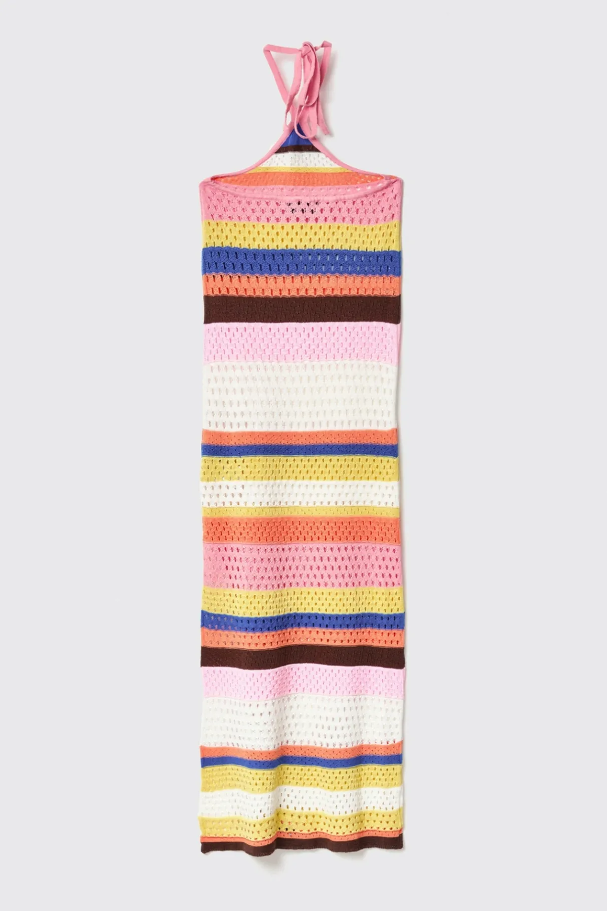 Abiti^Gaëlle Abito a righe multicolor • - Paris Multicolor rosa