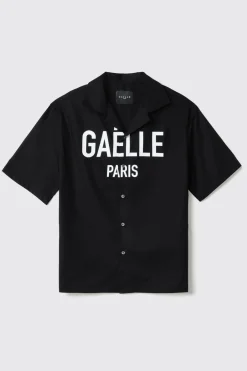 Camicie^Gaëlle Camicia manica corta in cotone • - Paris Nero