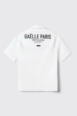Camicie^Gaëlle Camicia manica corta in cotone • - Paris Bianco
