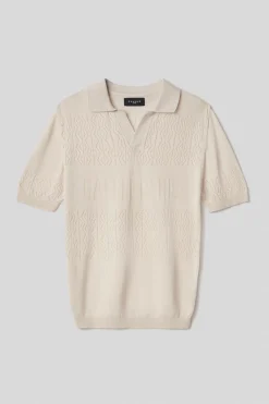 T-Shirt^Gaëlle Camicia mezza manica in maglieria • - Paris Beige