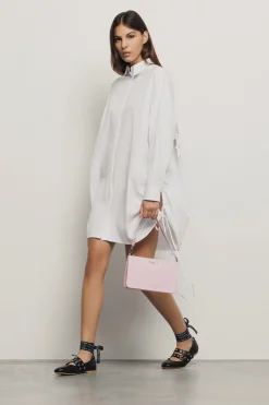 Camicie^Gaëlle Camicia over con manica a kimono e ricamo • - Paris Bianco
