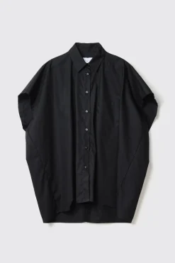Camicie^Gaëlle Camicia over smanicata in popeline • - Paris Nero