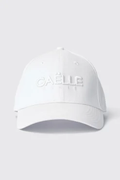 Cappelli^Gaëlle Cappello con visiera e logo ricamato • - Paris Bianco