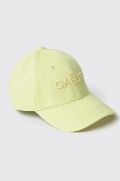 Cappelli^Gaëlle Cappello con visiera e logo ricamato • - Paris Lime