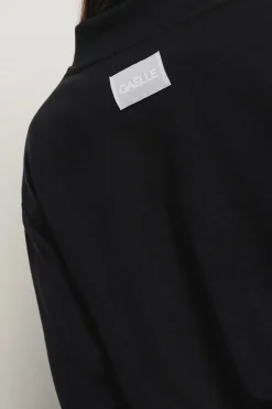 Felpe^Gaëlle Felpa cropped zippato • - Paris Nero