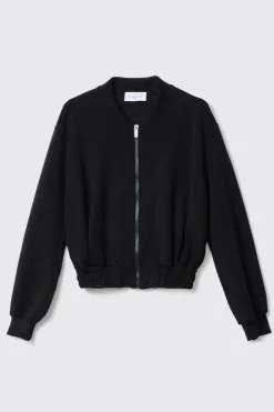 Felpe^Gaëlle Felpa cropped zippato • - Paris Nero