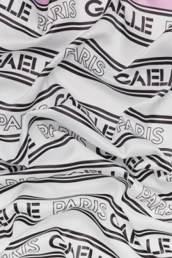 Foulard^Gaëlle Foulard stampa allover • - Paris Bianco