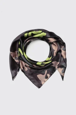 Foulard^Gaëlle Foulard stampa allover • - Paris Camouflage