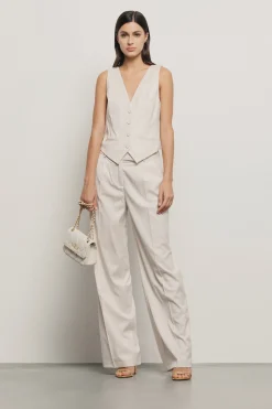 Giacche & Gilet^Gaëlle Gilet monopetto gessato • - Paris Gesso