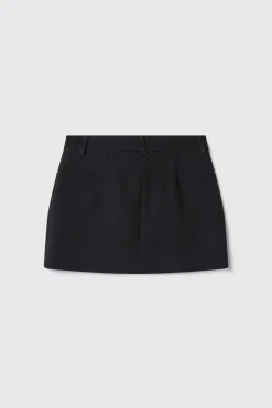 Gonne & Shorts^Gaëlle Gonna corta con tasche in cady • - Paris Nero