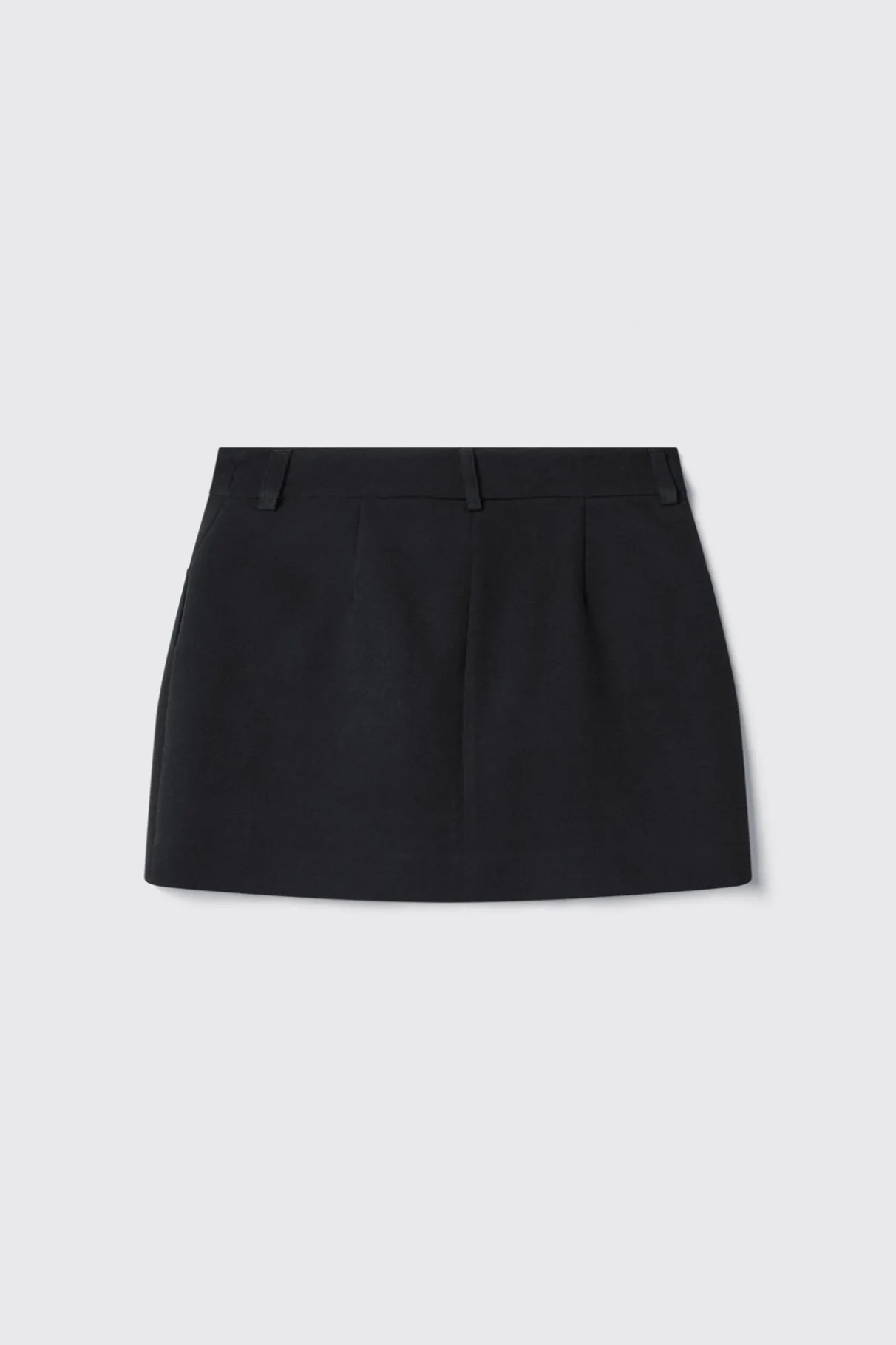 Gonne & Shorts^Gaëlle Gonna corta con tasche in cady • - Paris Nero