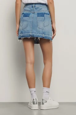 Gonne & Shorts|Denim^Gaëlle Gonna in denim • - Paris Blu