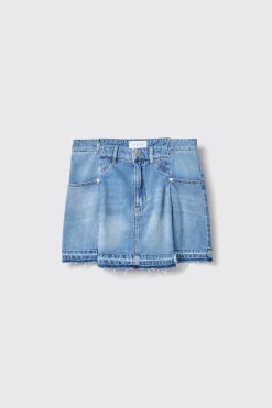 Gonne & Shorts|Denim^Gaëlle Gonna in denim • - Paris Blu