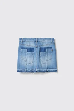 Gonne & Shorts|Denim^Gaëlle Gonna in denim • - Paris Blu