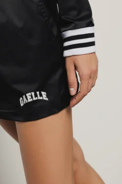 Gonne & Shorts^Gaëlle Gonna mini con fermanodo logato • - Paris Nero