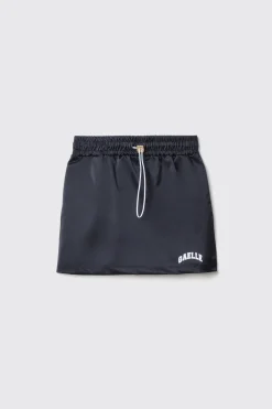 Gonne & Shorts^Gaëlle Gonna mini con fermanodo logato • - Paris Nero