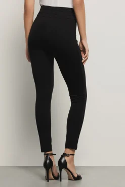 Pantaloni & Leggings^Gaëlle Leggings a vita alta in punto milano • - Paris Nero