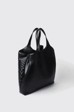 Borse A Mano|Shopper & Zaini^Gaëlle Maxi shopper doppio matelasse' glp in metallo • - Paris Nero