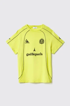 T-Shirt^Gaëlle Maxi t-shirt paricollo con taglio raglan • - Paris Lime