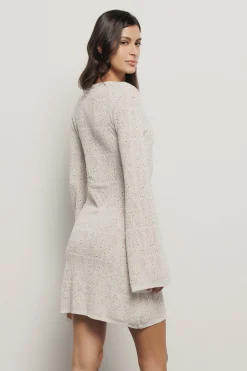 Abiti^Gaëlle Mini abito in maglia • - Paris Off white