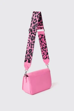 Borse Mini|Borse A Tracolla^Gaëlle Mini shoulder strap con logo in metallo e tracolla personalizzata • - Paris Rosa