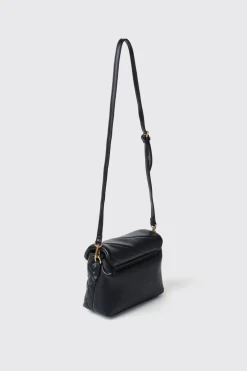 Borse Mini|Borse A Tracolla^Gaëlle Mini shoulder strap doppio matelasse' glp in metallo • - Paris Nero