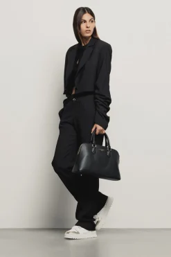 Pantaloni & Leggings^Gaëlle Pantalaccio in poliviscosa • - Paris Nero