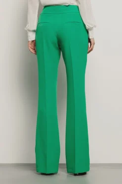 Pantaloni & Leggings^Gaëlle Pantalone a trombetta in cady • - Paris Verde