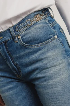 Pantaloni & Leggings|Denim^Gaëlle Pantalone boy palazzo • - Paris Blu
