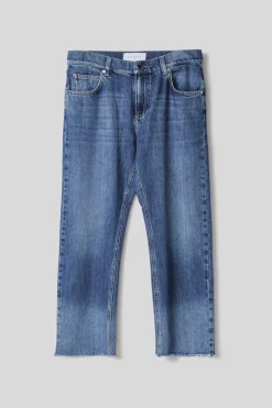 Pantaloni & Leggings|Denim^Gaëlle Pantalone boy straight • - Paris Blu