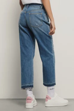 Pantaloni & Leggings|Denim^Gaëlle Pantalone carry over • - Paris Blu