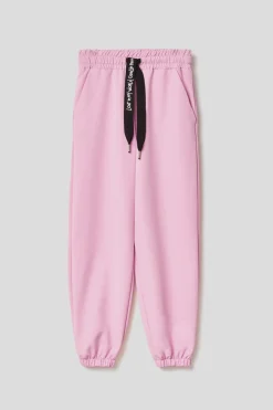 Pantaloni & Leggings^Gaëlle Pantalone con coulisse logata • - Paris Rosa orchidea
