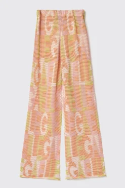 Pantaloni & Leggings^Gaëlle Pantalone con logo • - Paris Multicolor