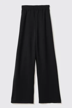 Pantaloni & Leggings^Gaëlle Pantalone dritto con etichetta davanti • - Paris Nero