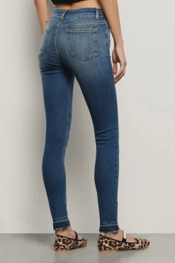 Pantaloni & Leggings|Denim^Gaëlle Pantalone mandy skinny carry over con morsetti • - Paris Blu
