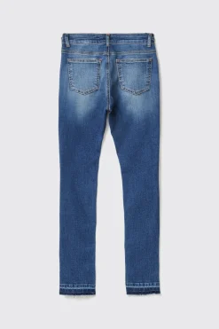 Pantaloni & Leggings|Denim^Gaëlle Pantalone mandy skinny carry over con morsetti • - Paris Blu