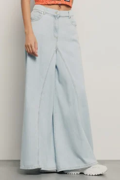 Pantaloni & Leggings^Gaëlle Pantalone maxi palazzo • - Paris Blu