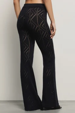 Pantaloni & Leggings^Gaëlle Pantalone punto mosso • - Paris Nero