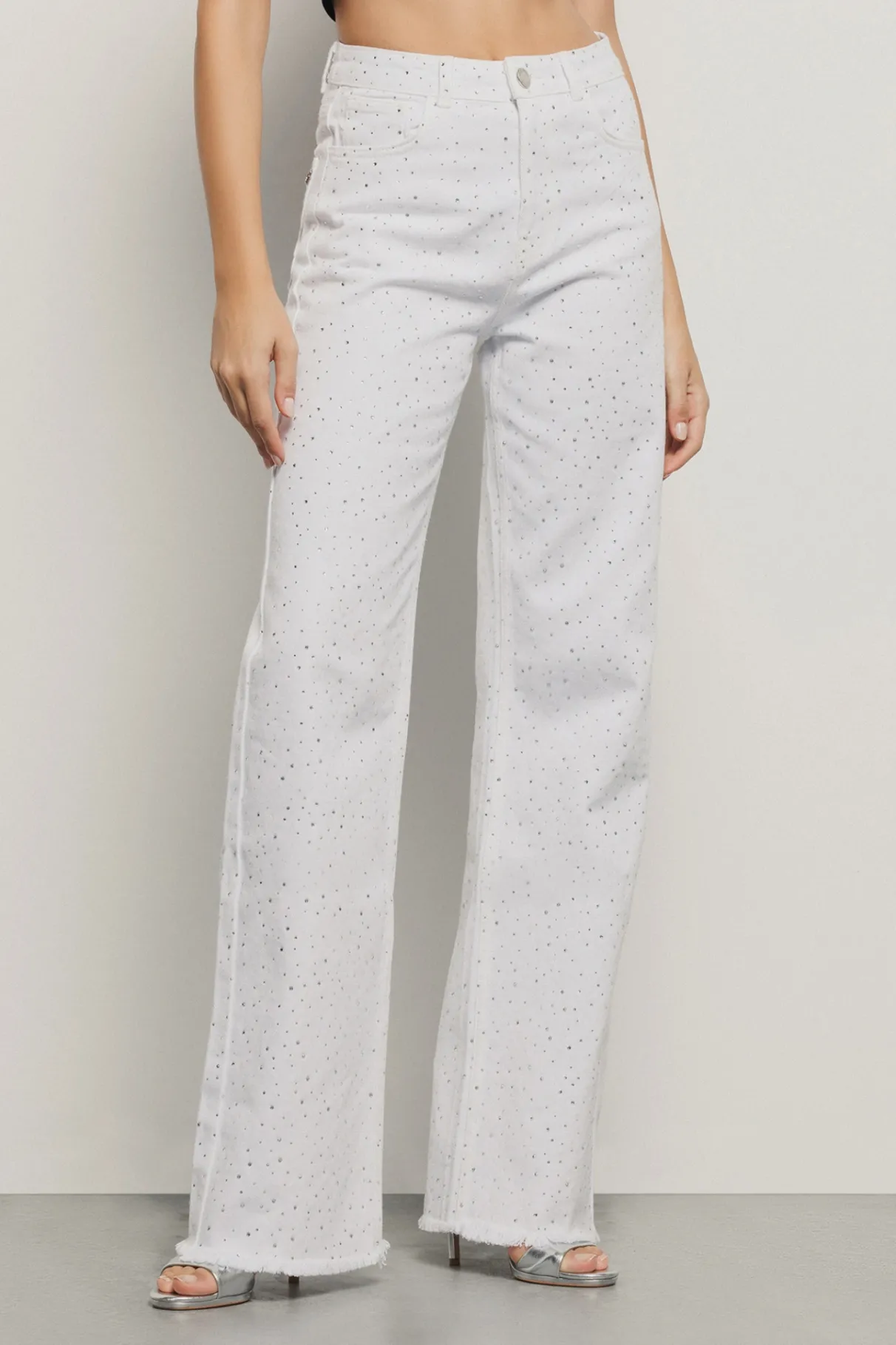 Pantaloni & Leggings|Denim^Gaëlle Pantalone straight fit carry over • - Paris Off white