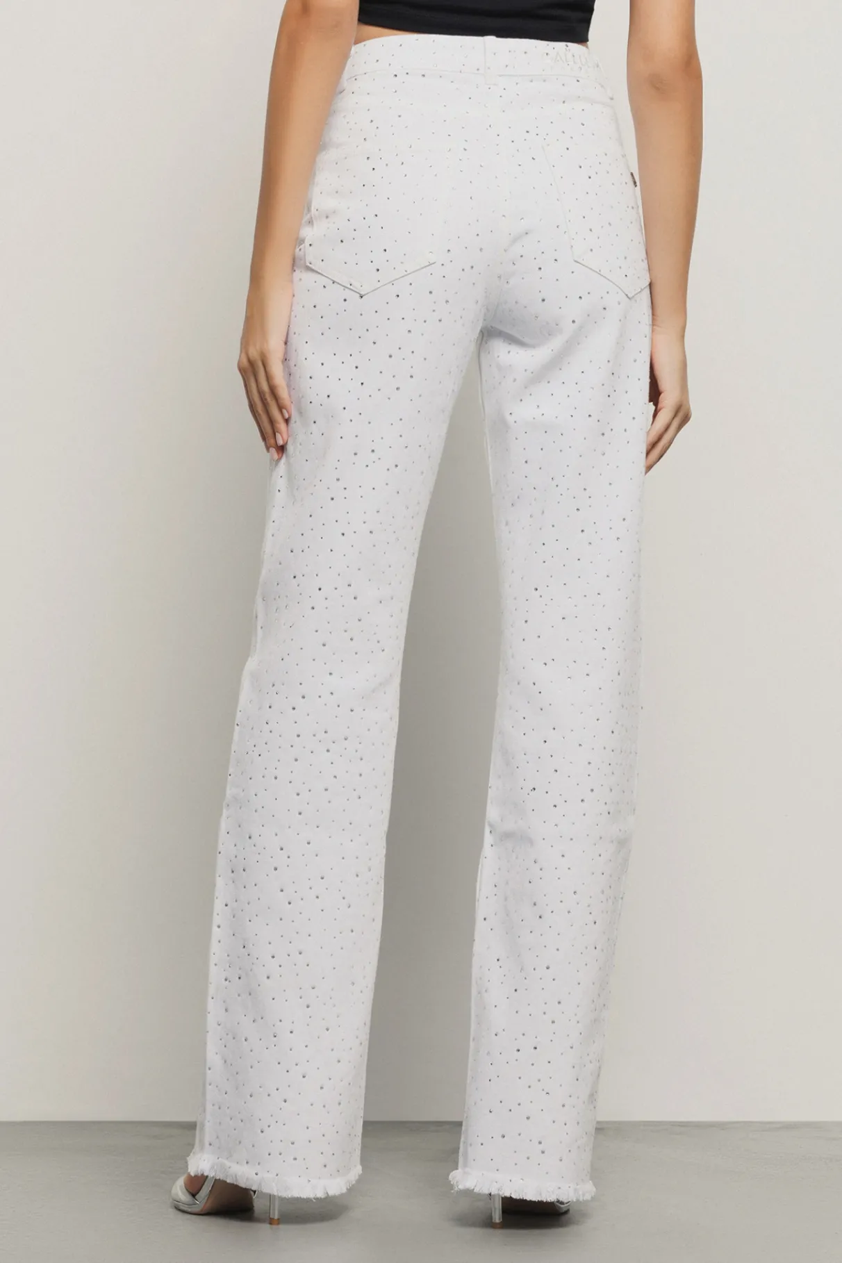 Pantaloni & Leggings|Denim^Gaëlle Pantalone straight fit carry over • - Paris Off white