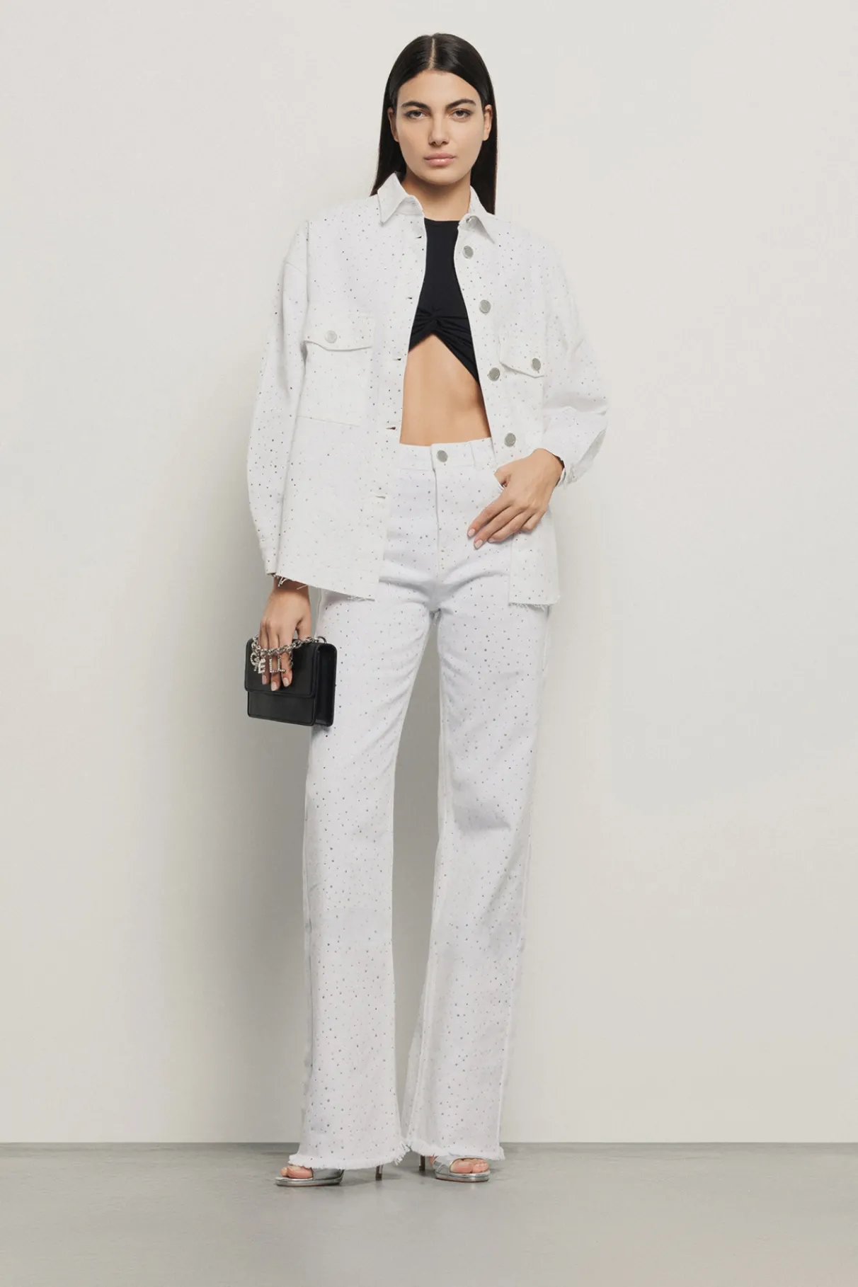 Pantaloni & Leggings|Denim^Gaëlle Pantalone straight fit carry over • - Paris Off white