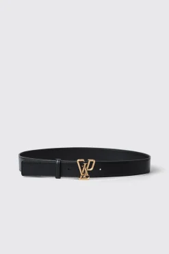 Cinture^Gaëlle Reg belt con fibbia glp • - Paris Oro nero
