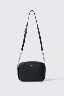 Borse A Mano^Gaëlle Reg camera bag con logo in metallo • - Paris Nero