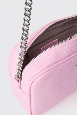 Borse A Mano^Gaëlle Reg camera bag con logo in metallo • - Paris Rosa