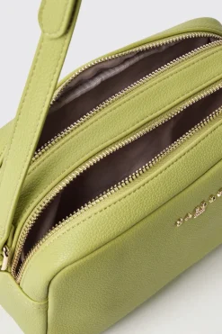 Borse A Mano|Borse Mini^Gaëlle Reg camera bag con logo in metallo • - Paris Lime