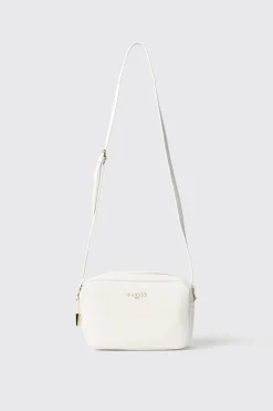 Borse A Mano^Gaëlle Reg camera bag con logo in metallo • - Paris Bianco
