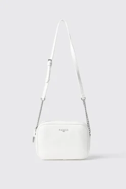 Borse A Mano^Gaëlle Reg camera bag con logo in metallo • - Paris Bianco