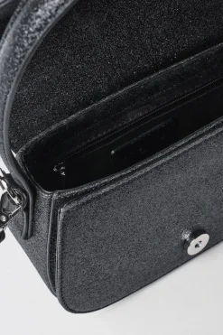Borse A Mano|Borse A Tracolla^Gaëlle Reg shoulder strap con catena e maxi g con strass • - Paris Nero