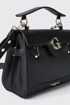 Borse A Mano^Gaëlle Reg shoulder strap con logo e applicazione g in metallo • - Paris Nero